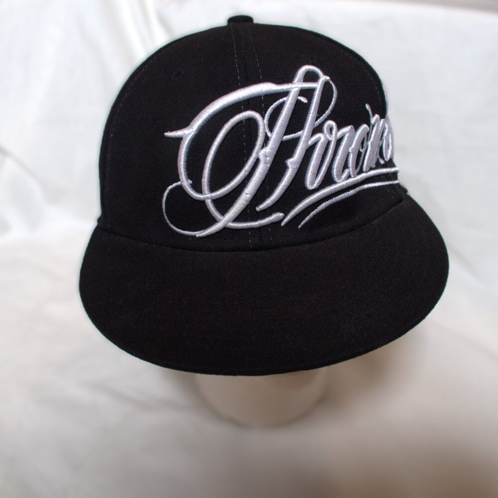 Throwdown | Cursive Lettering Snapback Hat - Picture 2 of 5